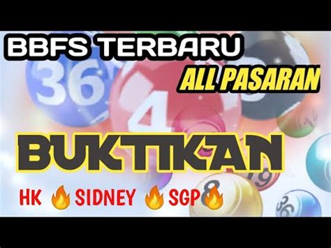Rumus BBFS Semua Pasaran: Cara Mudah Menang Togel .